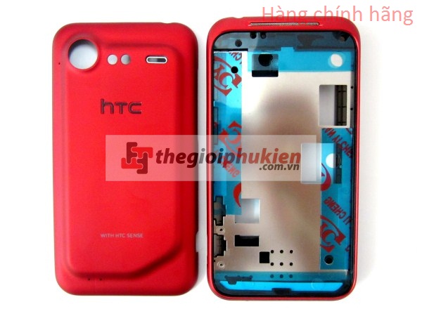 Vỏ HTC Incredible S - G11 công ty - Red
